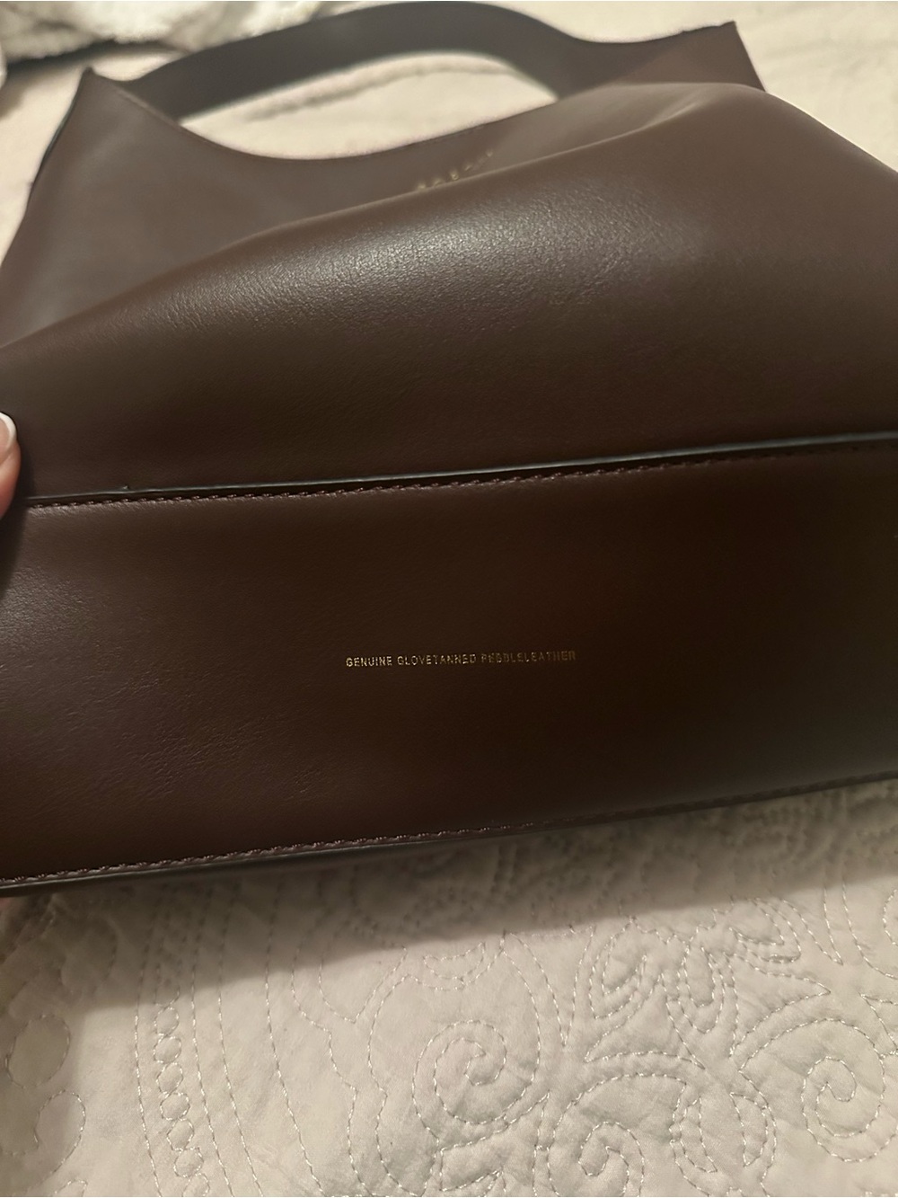 Coach Dark Brown Leather Shoulder Hobo - Picture 3 of 4